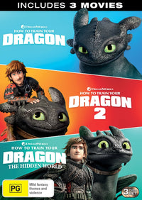 Thumbnail for How To Train Your Dragon 1-3 DVD