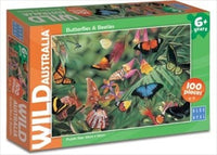 Thumbnail for Wild Australia Butterflies & Beetles 100 Piece Puzzle