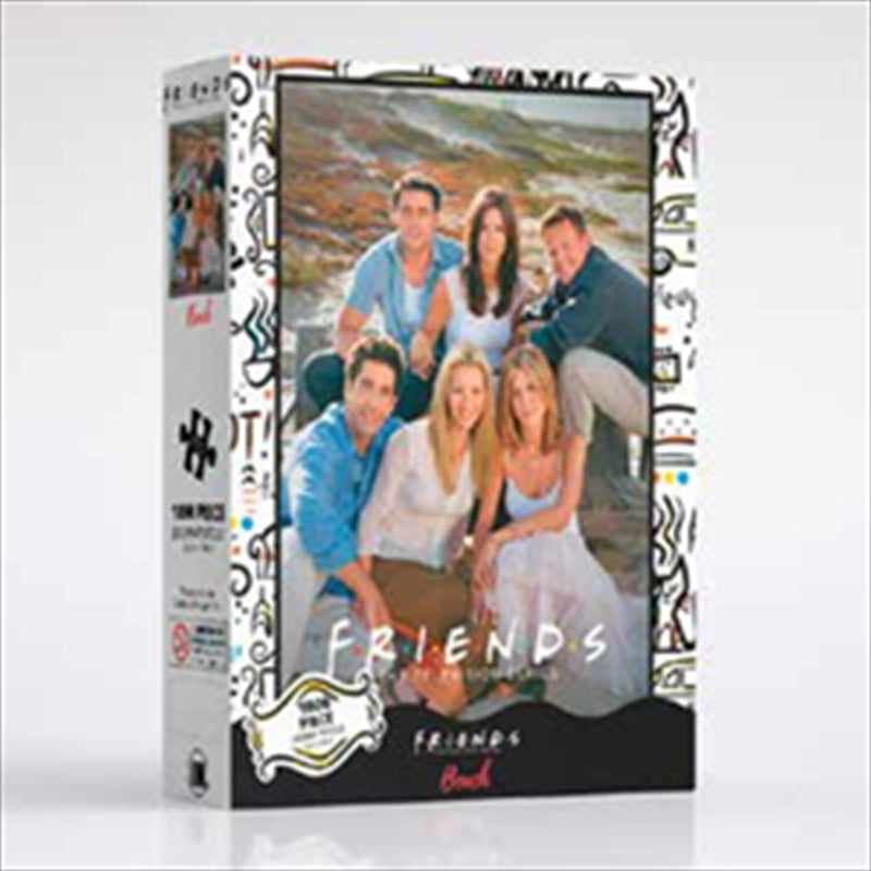 Friends - Beach 1000 Piece Puzzle