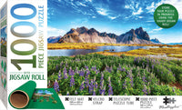 Thumbnail for Stokknes Cape Iceland - 1000 Piece Puzzle - (Includes Roll-Up Mat)