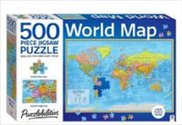 Thumbnail for World Map Jigsaw Puzzle - 500 Piece