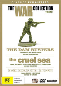 Thumbnail for Colditz Story / The Cruel Sea / The Dam Busters | 3 Movie Classic War Collection, The DVD