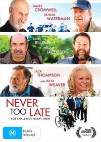 Thumbnail for Never Too Late DVD