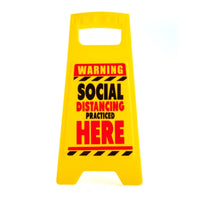 Thumbnail for Social Distancing Desk Warning Sign