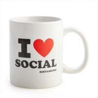 Thumbnail for I Heart Social Distancing Coffee Mug