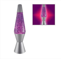 Thumbnail for Silver/Purple Diamond Glitter Lamp