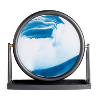 Thumbnail for Round Blue Sand Art
