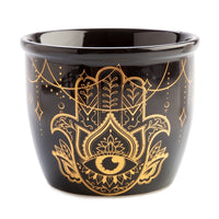 Thumbnail for Wild Scents Hamsa Ceramic Smudge Bowl