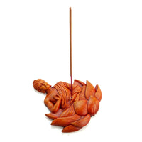 Thumbnail for Orange Buddha Incense Burner