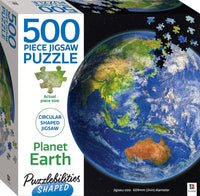 Thumbnail for Puzzlebilities Shaped 500 Piece Jigsaw - Planet Earth