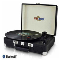 Thumbnail for Suitcase Style Turntable Black - Retro Musique