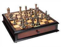 Thumbnail for Kasparov Grandmaster Silver & Bronze Chess Set