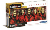 Thumbnail for Clementoni Puzzle Netflix Money Heist (La Casa De Papel) Panorama Puzzle 1,000 pieces