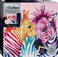 Thumbnail for Rainbow Zebras Medium Canvas