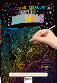 Thumbnail for Scratch Art Creations: Amazing Animals
