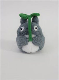 Thumbnail for Studio Ghibli Plush: My Neighbor Totoro - Fluffy Totoro Beanbag with Leaf