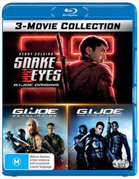 Thumbnail for G.I.Joe / G.I.Joe - Retaliation / Snake Eyes - G.I.Joe Origins | 3 Movie Franchise Pack Blu-ray
