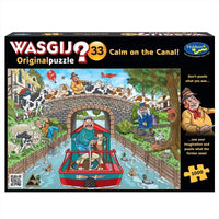 Thumbnail for Wasgij 1000 Piece Puzzle - Original 33 Calm on the Canal