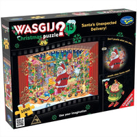 Thumbnail for Wasgij 1000 Piece Puzzle Christmas: # 15 Santa's Unexpected Delivery
