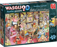 Thumbnail for Wasgij Jumbo Retro Mystery 5 - Sunday Lunch! - 1000 pieces