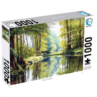 Thumbnail for Puzzlers World - 1000 Piece Forest Lake Puzzle