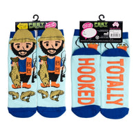 Thumbnail for Fisherman Feet Speak Socks