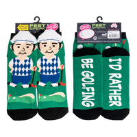 Thumbnail for Golfer Feet Speak Socks