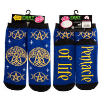 Thumbnail for Pentacle Feet Speak Socks