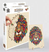 Thumbnail for Lion 140 Piece Wooden Puzzle