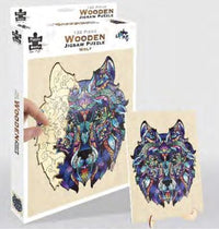 Thumbnail for Wolf 132 Piece Wooden Puzzle