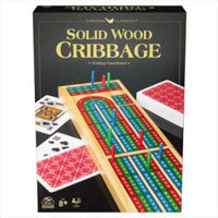 Thumbnail for Solid Wood Cribbage Card Game