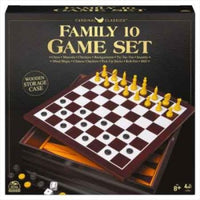 Thumbnail for 10 Game Set In Cabinet Board Game