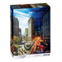 Thumbnail for Flatiron, New York, Day to Night 1036 Piece Jigsaw Puzzle