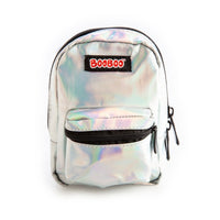 Thumbnail for Iridescent Silver BooBoo Backpack Mini