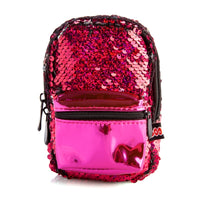 Thumbnail for Fuchsia Sequins BooBoo Backpack Mini