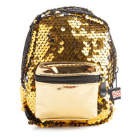 Thumbnail for Gold Sequins BooBoo Backpack Mini