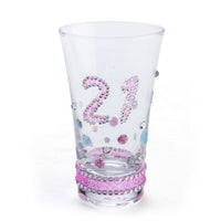 Thumbnail for 21st Birthday Sparkle Shot Glass
