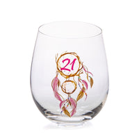 Thumbnail for 21st Birthday Tallulah Dream Stemless Glass