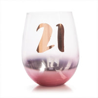 Thumbnail for 21st Birthday Blush Stemless