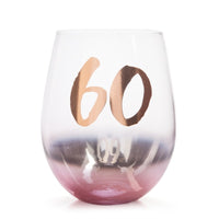 Thumbnail for 60th Birthday Blush Stemless