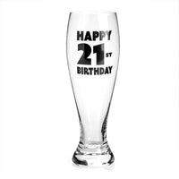 Thumbnail for 21st Birthday Pilsner Glass