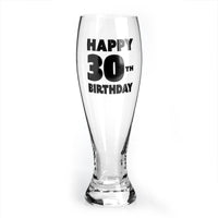 Thumbnail for 30th Birthday Pilsner Glass