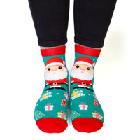 Thumbnail for Christmas Santa Feet Speak Socks