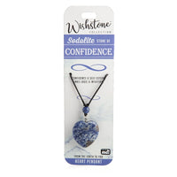 Thumbnail for Wishstone Collection Sodalite Heart Pendant
