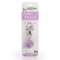 Thumbnail for Wishstone Collection Amethyst Key Charm