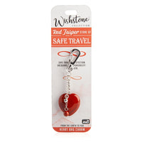Thumbnail for Red Jasper Heart Bag Charm