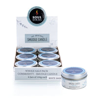 Thumbnail for Soul Sticks White Sage Smudge Candle (PRICE IS FOR ONE ITEM)