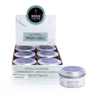 Thumbnail for Soul Sticks White Sage and Lavender Smudge Candle (PRICE IS FOR ONE ITEM))