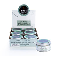 Thumbnail for Soul Sticks White Sage and Peppermint Smudge Candle (PRICE IS FOR ONE ITEM)