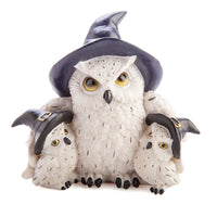 Thumbnail for Snowy Owl Family Figurine